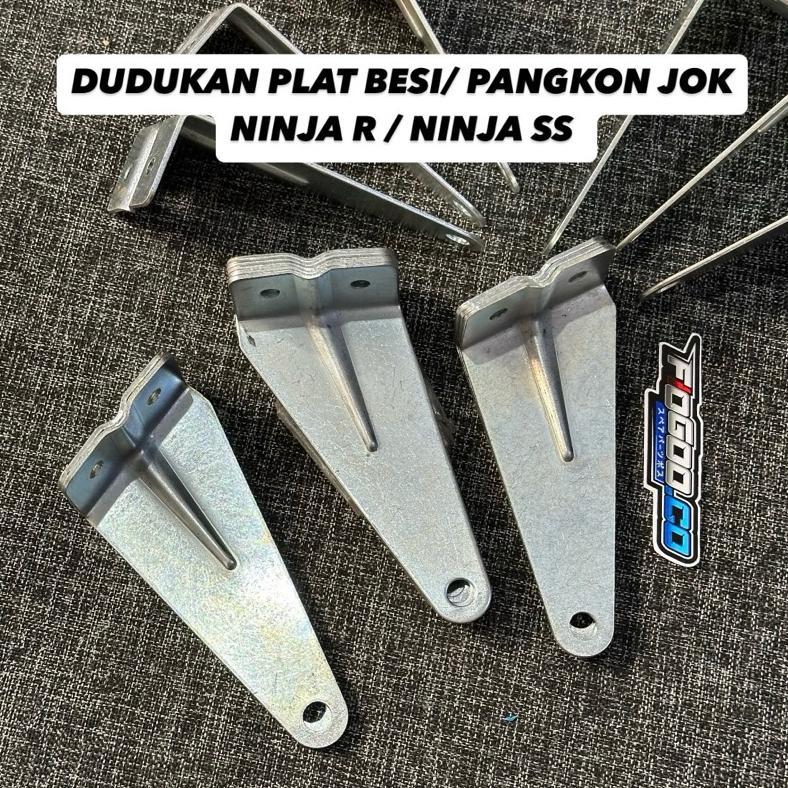 DUDUKAN JOK NINJA R SS BREKET BRAKET JOK ATAU DUDUKAN JOK NINJA R VICTOR SS KR150 PLAT DUDUKAN JOK N