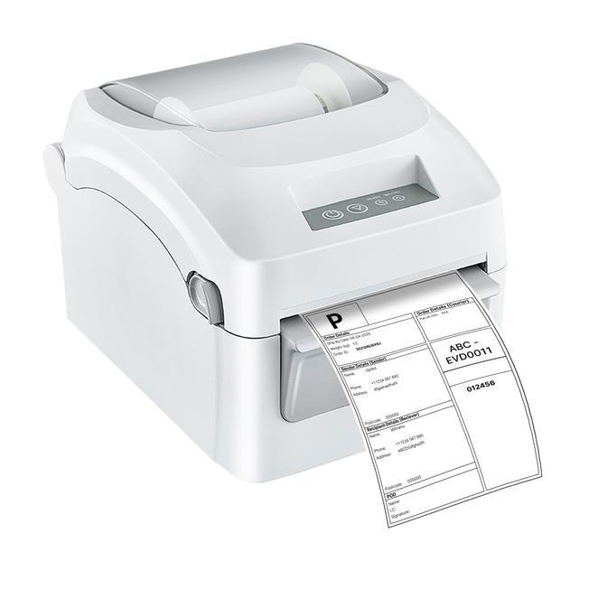 Barcode Printer Thermal Waybill Printer Usbbluetooth Mesin Cetak Label Stiker Resi 4 3 In