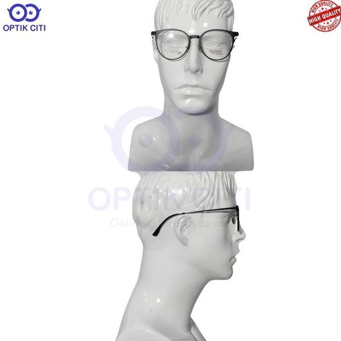 frame kacamata clip on bulat pria wanita high quality MD 012 Titanium Terlaris