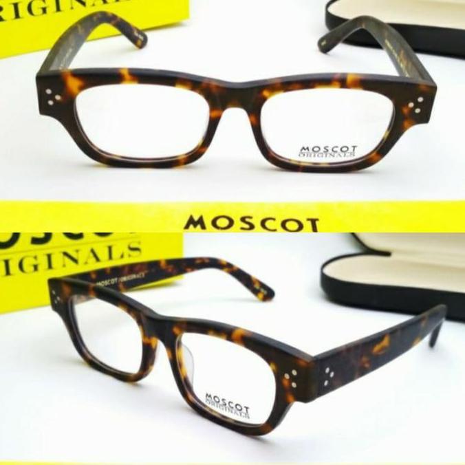 frame kacamata pria kotak moscot hyman premium grade original Terlaris