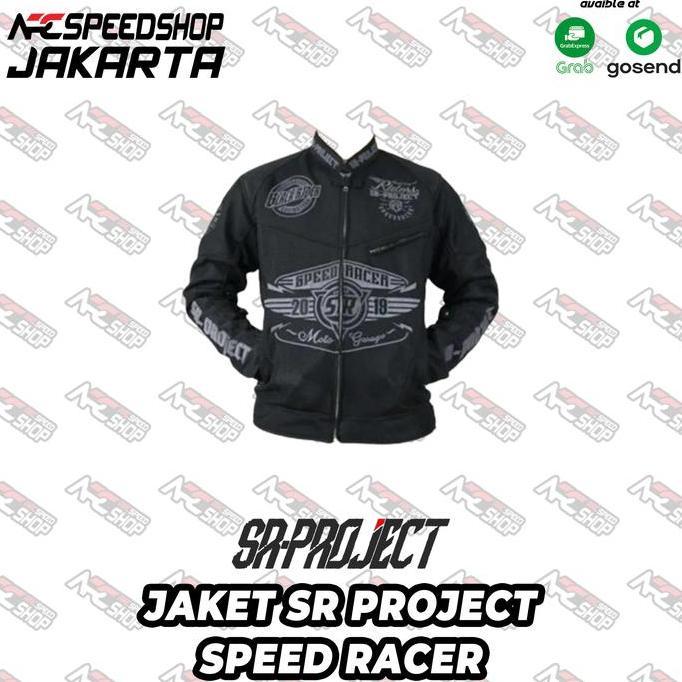 JAKET SR PROJECT SPEED RACER RIDING JACKET MESH MOTORSPORT Terlaris