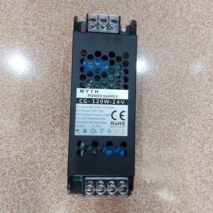 Diskon Trafo 120 Watt Led 24 Volt Trafo Driver Lampu Led 24 Volt 120W