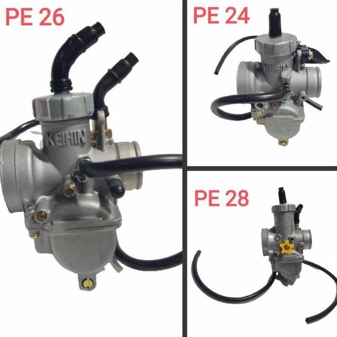 Karbu Karburator pe 24 26 28 Keihin original japan