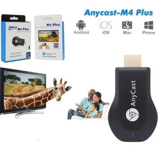 KONEKTOR HP KE TV TANPA KABEL ANYCAST DONGLE - TONTON FILM HP DI TV