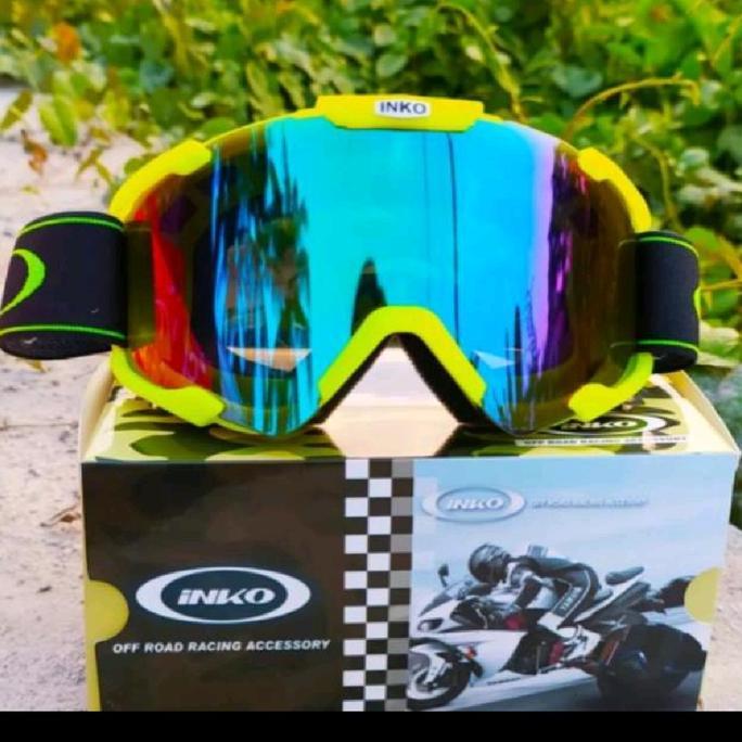 kaca helm cross/trail google INKO for helm JPX cross