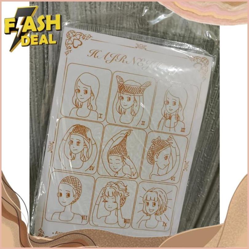 Cod Wigcap Jaring Kepala Rambut Wig