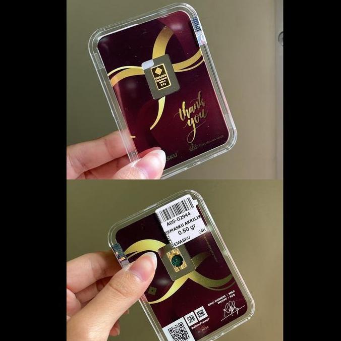 logam mulia akrilic gift series