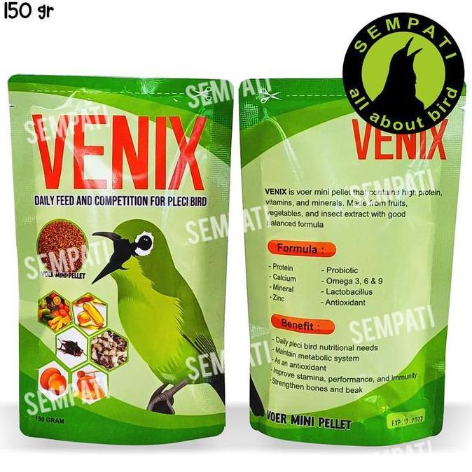 SEMPATI Venix Pur Pakan Pleci Booster High Protein Dosis Full Ngebren Voer Makanan Harian Lomba Mix 