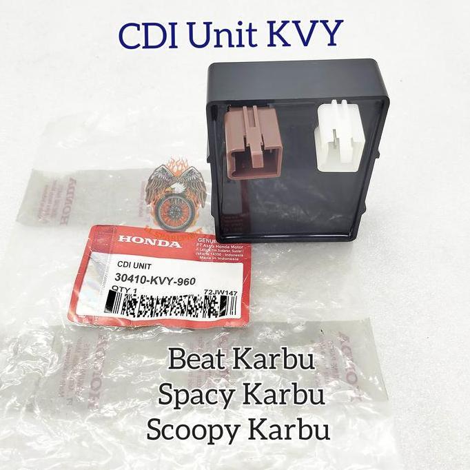 CDI Unit Honda KVY Kualitas Asli Original Honda Spacy Carbu Beat Kabu Scoopy Karbu Presisi SDI SIDIA