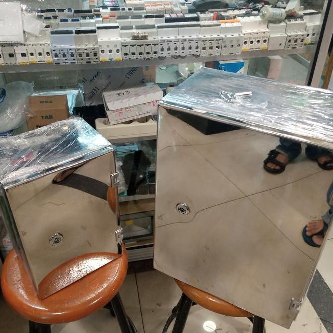 Diskon Box Panel Stainless / Box Panel Mirror Sus 304 20X30X15 + Kunci T