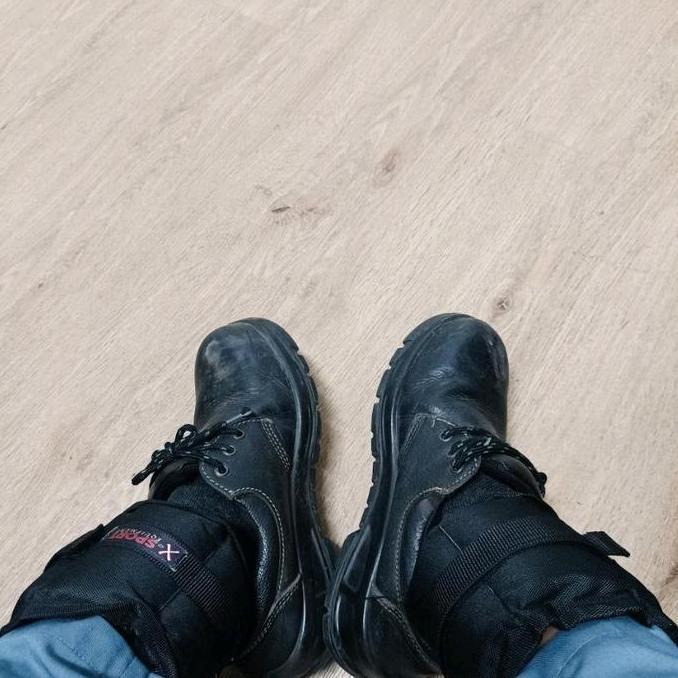 Pemberat kaki 1kg bendel kaki fitness Penguat otot kaki beban olahraga CO