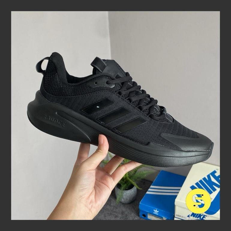 ADIDAS ALPHABOUNCE EDGE ALL BLACK / TRIPLE BLACK / FULL BLACK