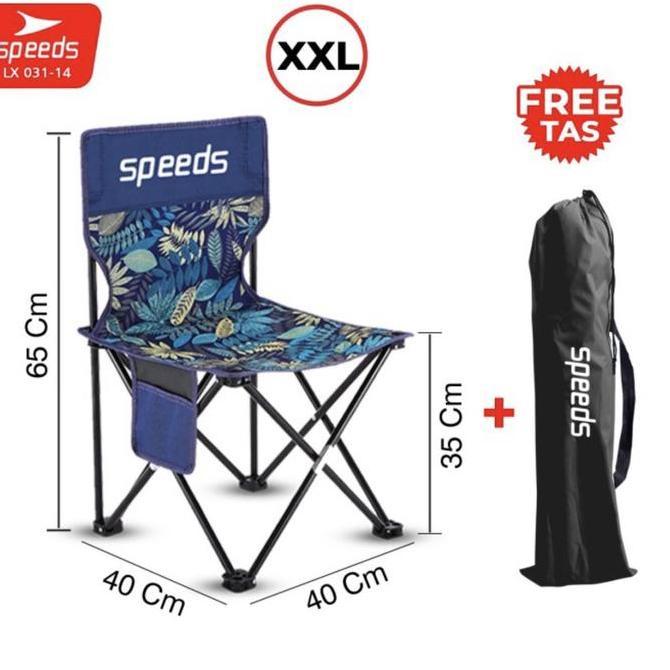 Kursi Lipat Outdoor Portable Kursi camping Bangku Gunung Speed (XL)