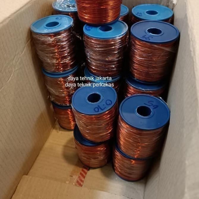 kawat tembaga email 0,40mm 1kg wire Cooper tembaga gulung dinamo