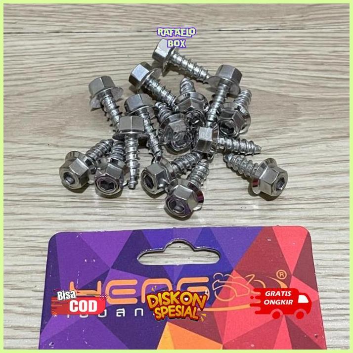 To94 baut body stainless steel 2 kunci yamaha probolt anti karat heng nmax fino nouvo mio smile spor