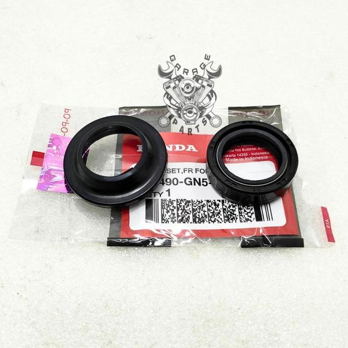 DF166 >> Seal Shock Depan GN5 Karet Sil Sok Original Honda Beat FI Scoopy ESP Vario Blade Supra X 12