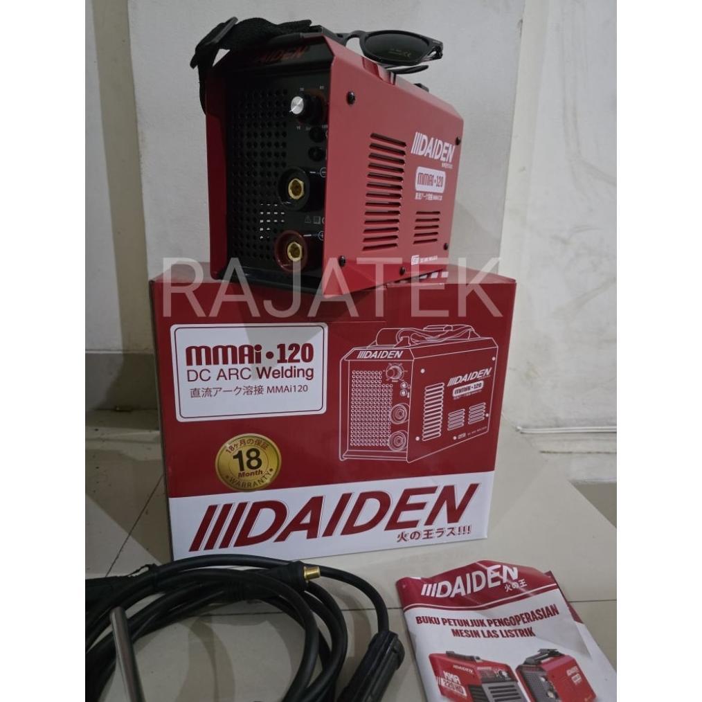 TRAVO LAS DAIDEN MMAI 120/120AMPERE/WELDING 120A/NLG DAIDEN/MESIN LAS DAIDEN MMAI 120/MMA 120AMPERE/