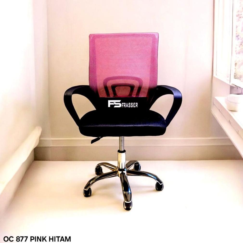 Kursi Kantor Direktur Kursi Belajar Kursi Kerja  Kursi Cafe Kursi Kantor Putih Ergonomis KRSKT 28