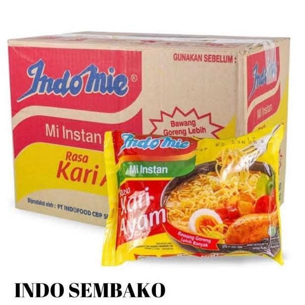 Indomie Kari Ayam / Mie Instan Kari Ayam / Indomie Kuah Rasa Kari Ayam