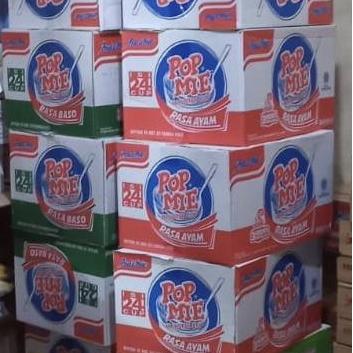 Pop Mie 1 Dus Ayam Bawang / Baso / Kari / Soto