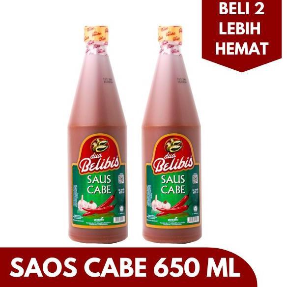 Dua Belibis [2 Lebih Hemat] Saos Cabe 650 Ml Dua Belibis
