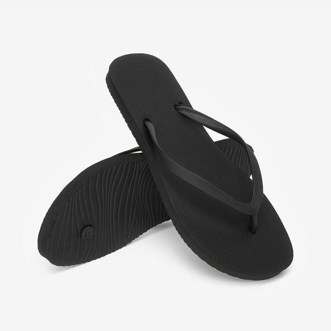 Decathlon Olaian Sandal Jepit Wanita 100 - Hitam - 8731819