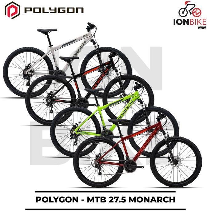 Terbaru Sepeda Mtb 27.5 Monarch By Polygon Alloy Frame Terbaru Gunung 7 Speed M3 M5 New 2025 Cleave 