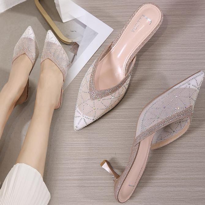 Ellora Eb 630-01 Sepatu Heels Pesta Wanita Heels Pesta