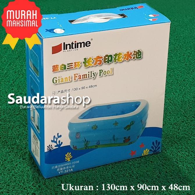 DF255 - Intime YT-321A Kolam Renang Anak [130x90x48cm] / Kolam Renang Intime