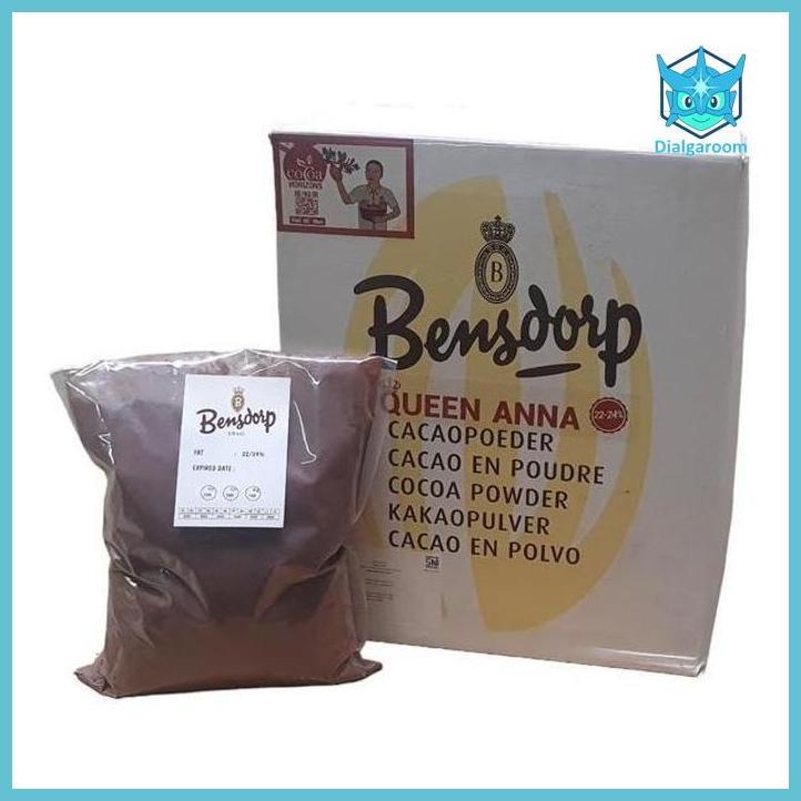( COKLAT ) COKLAT COKELAT CHOCOLATE BUBUK COCOA POWDER EXTRA DARK KILOAN BENSDORP BENSDROP 1 KG 1KG 