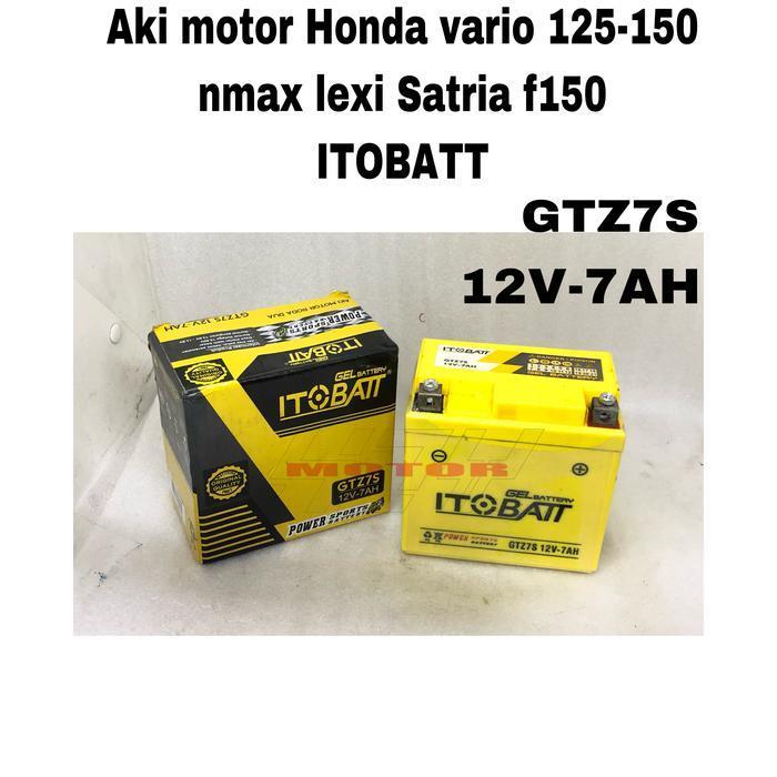 acu aki kering gel battry itobat power sports vario125-150 nmax lexi