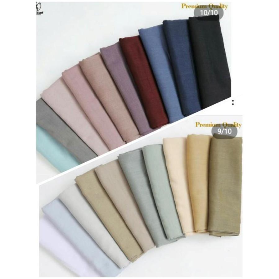 New- Hijab Jilbab Kerudung Segiempat Voal Umama Exclusive Logo Gold