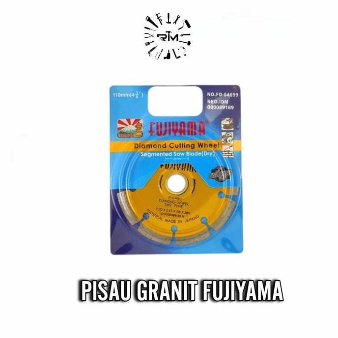 Mata Pisau potong Keramik Fujiyama 110mm berkualitas/pisau keramik fujiyama biru biasa