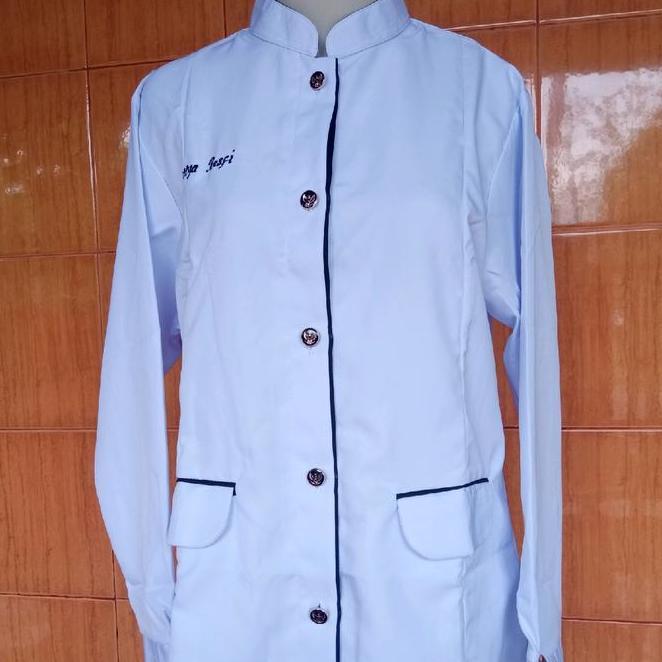 Baju Asn Kancing Garuda Wanita Baju Seragam Crop Cpns