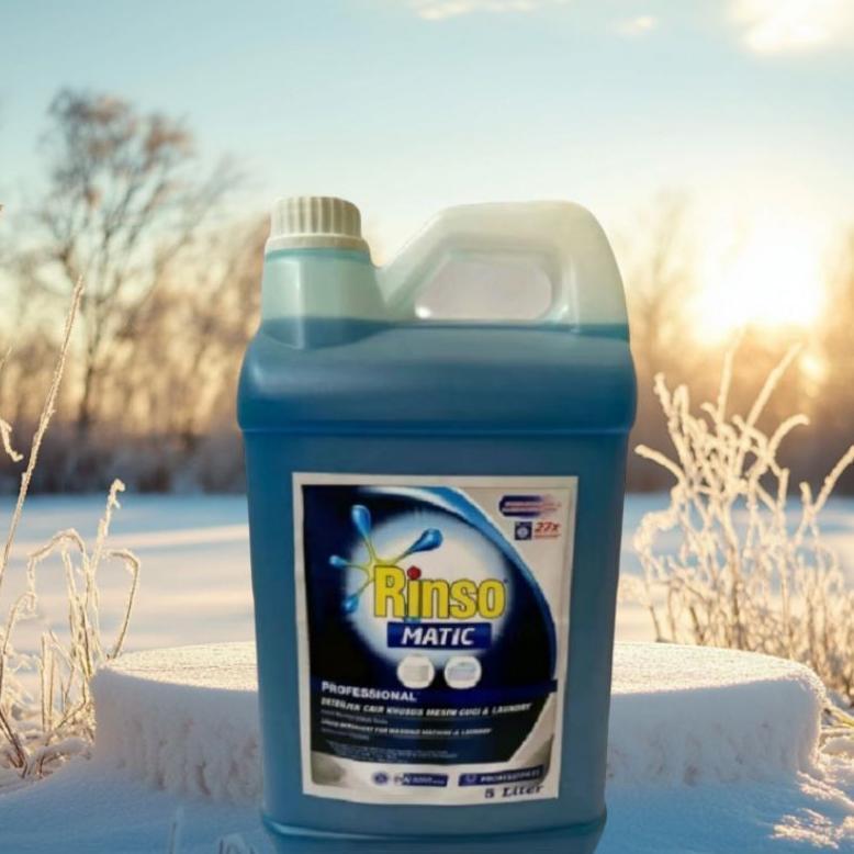 Deterjen Cair RINSO MATIC 5 Liter no Label EKONOMIS PREMIUM