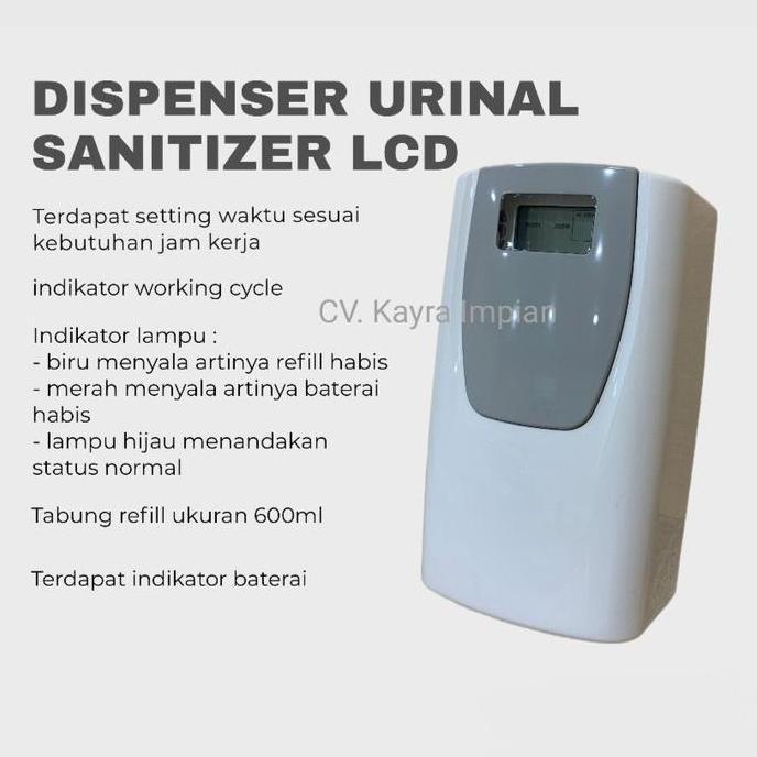 Promo URINAL CLEANER DIGITAL / URINAL TOILET SANITIZER / URINAL OTOMATIS COD