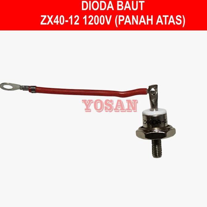 DIODA BAUT ZX40-12 ZX 40-12 40A 1200V MERAH HITAM PANAH ATAS BAWAH