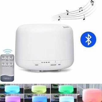 Humidifier Aroma Diffuser Speaker Bluetooth 7 Color LED 500ml