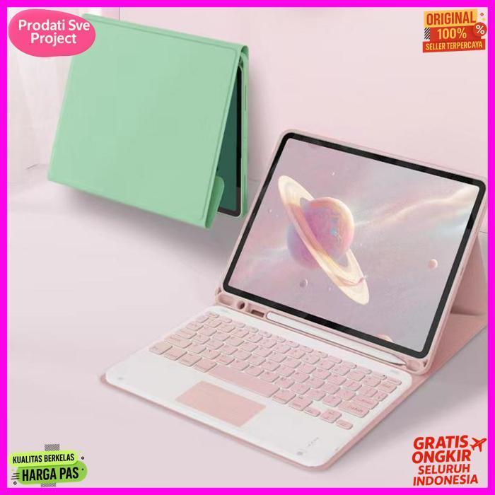 Promo Casing Keyboard Touchpad Ipad Mini 7 / 6 / Mini 5 Book Cover Magnetic Keyboard Bluetooth