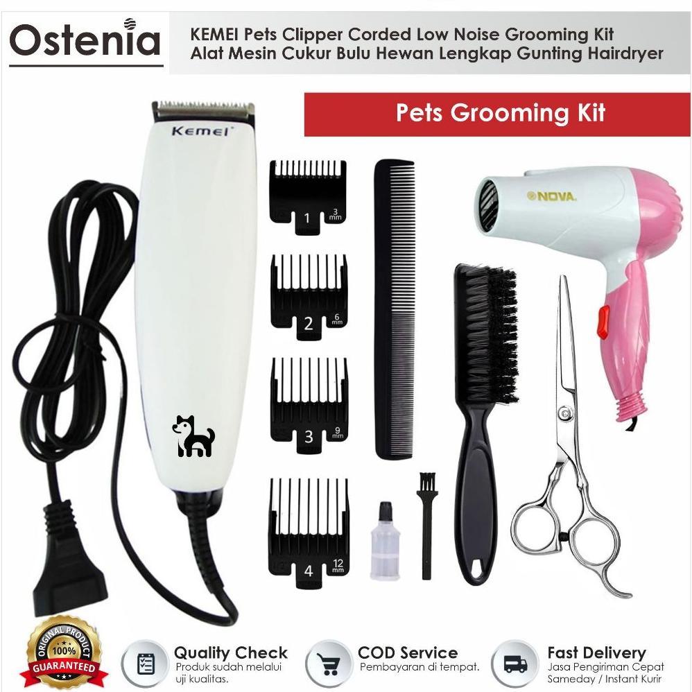 Alat Cukur Domba Kucing Anjing Pet Clipper Set Mesin Cukur Kabel Elektrik Perawatan Hewan Peliharaan