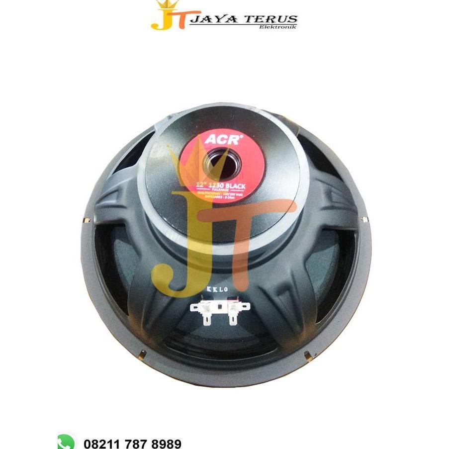 Speaker FullRange 12 inch / ACR 1230 BLACK 12" ( 100/200 watt, 8 ohm )