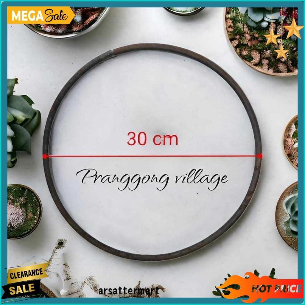 50% Off Kargo / Ring Besi / Besi Besar 6Mm /Lingkaran Besi Ring Bulat / Dekorasi Besi