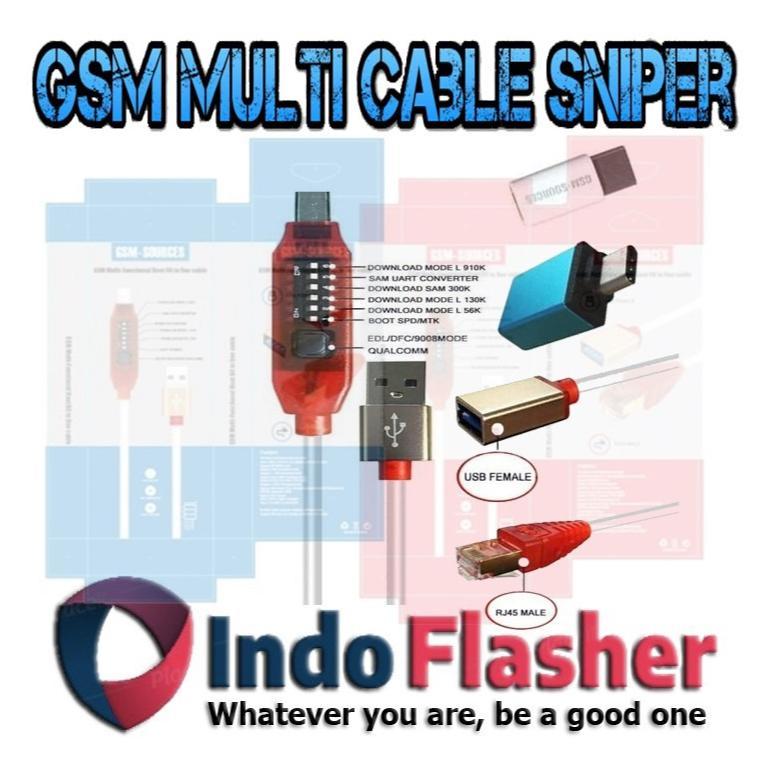 Kabel Sniper Kabel EDL Kabel Uart Kabel Multi Boot 6in1 Kabel Flasing Android Kabel Sniper MRT Kabel