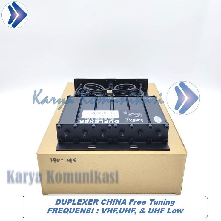 DUPLEXER CHINA FREE TUNING FREQUENSI VHF,UHF, dan UHF Low