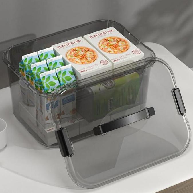 SHISHIO Kotak Penyimpanan Kontainer Plastik Box Container Kecil Tempat Penyimpanan Multifungsi