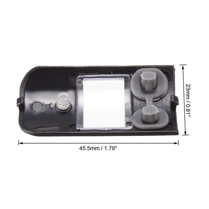 RURI Cover Tombol Mic Shure SLX2/PGX2 On/Off Switch Mute Button Protector Anti Slip Tahan Lama