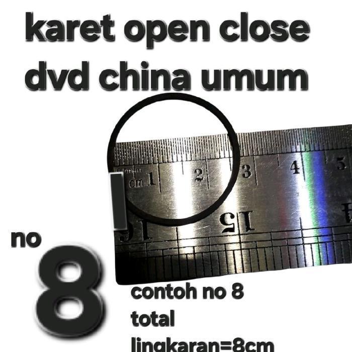 karet open close dvd vcd tape