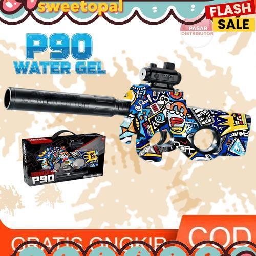 Diskon Pasar Distributor Hero Sub Machine P90 Tsg-032 Mainan Tembakan P90 Elektrik Water Gel Blaster