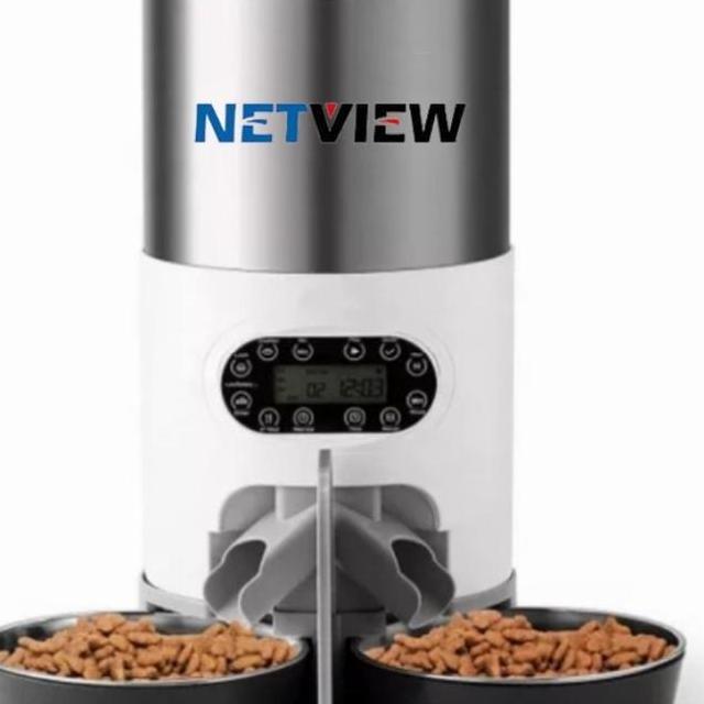 Pets Timing Food Smart Feeder Dual Plate Wifi