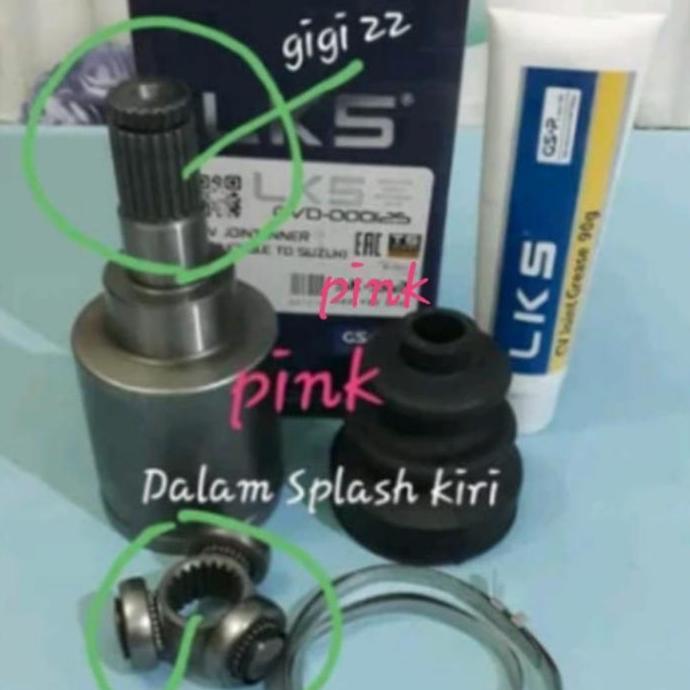 Promo Cv Joint Dalam As roda Dalam As Kopel Dalam Suzuki Splash Kiri COD